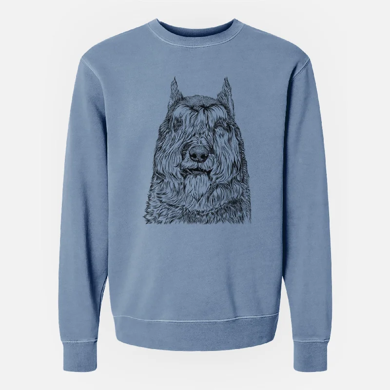 Bare Sabre the Bouvier Des Flandres - Unisex Pigment Dyed Crew Sweatshirt Hoodie with Set-In Sleeves Structured Classic Hoodie with Set-In Sleeves Structured Classic Bare Sabre the Bouvier Des Flandres - Unisex Pigment Dyed Crew Sweatshirt Hoodie with Set-In Sleeves Structured Classic Hoodie with Set-In Sleeves Structured Classic