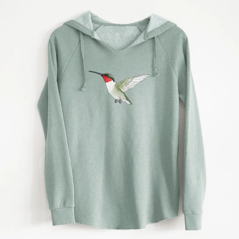 Vibrant Ruby-throated Hummingbird - Archilochus colubris - Cali Wave Hooded Sweatshirt Hoodie with Turtle Neck Cozy Winter Hoodie with Turtle Neck Cozy Winter Vibrant Ruby-throated Hummingbird - Archilochus colubris - Cali Wave Hooded Sweatshirt Hoodie with Turtle Neck Cozy Winter Hoodie with Turtle Neck Cozy Winter