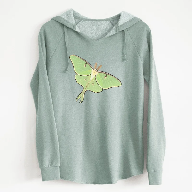 Vibrant Luna Moth - Actias luna - Cali Wave Hooded Sweatshirt Hoodie with Batwing Sleeves Loose Dramatic Hoodie with Batwing Sleeves Loose Dramatic Vibrant Luna Moth - Actias luna - Cali Wave Hooded Sweatshirt Hoodie with Batwing Sleeves Loose Dramatic Hoodie with Batwing Sleeves Loose Dramatic