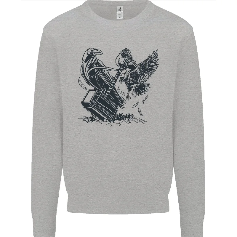 Hammer and Raven Vikings Mens Sweatshirt Jumper Hoodie with Strings Custom Fit Adjustable Hoodie with Strings Custom Fit Adjustable Hammer and Raven Vikings Mens Sweatshirt Jumper Hoodie with Strings Custom Fit Adjustable Hoodie with Strings Custom Fit Adjustable