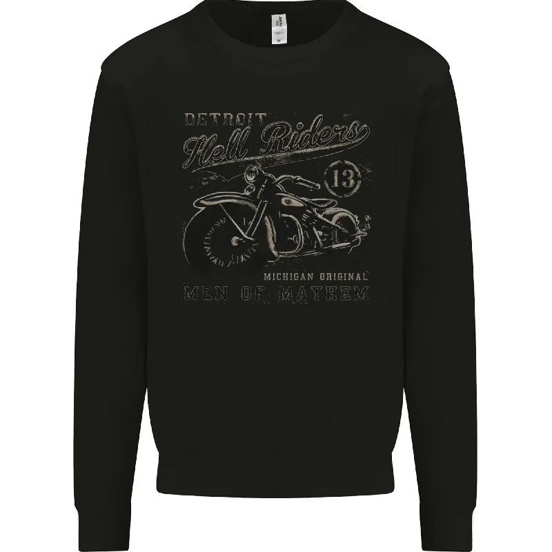 Hell Riders Biker Motorbike Motorcycle Chopper Mens Sweatshirt Jumper Hoodie with Monochrome Minimalist Simple Hoodie with Monochrome Minimalist Simple Hell Riders Biker Motorbike Motorcycle Chopper Mens Sweatshirt Jumper Hoodie with Monochrome Minimalist Simple Hoodie with Monochrome Minimalist Simple
