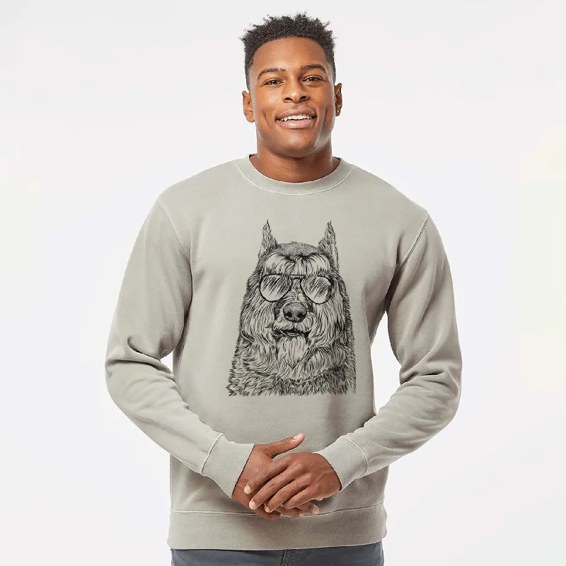 Aviator Sabre the Bouvier Des Flandres - Unisex Pigment Dyed Crew Sweatshirt Hoodie with Drop Shoulder Relaxed Streetwear Hoodie with Drop Shoulder Relaxed Streetwear Aviator Sabre the Bouvier Des Flandres - Unisex Pigment Dyed Crew Sweatshirt Hoodie with Drop Shoulder Relaxed Streetwear Hoodie with Drop Shoulder Relaxed Streetwear