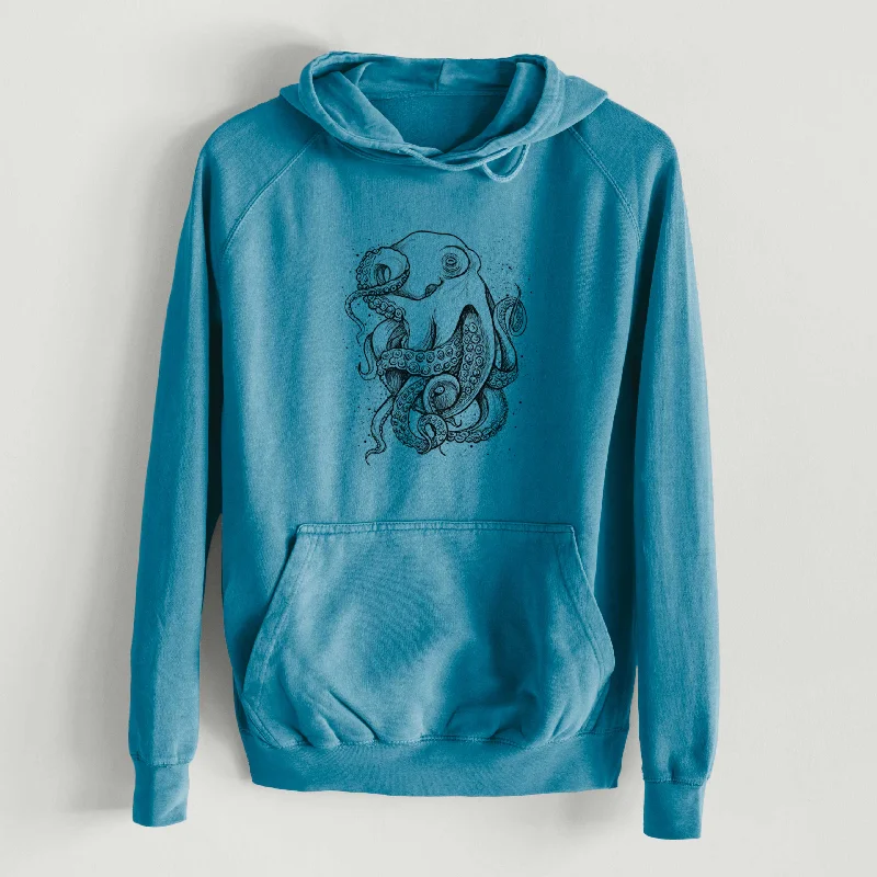 Octopus Vulgaris - Common Octopus - Mid-Weight Unisex Vintage 100% Cotton Hoodie Hoodie with Raglan Sleeves Sporty Comfortable Hoodie with Raglan Sleeves Sporty Comfortable Octopus Vulgaris - Common Octopus - Mid-Weight Unisex Vintage 100% Cotton Hoodie Hoodie with Raglan Sleeves Sporty Comfortable Hoodie with Raglan Sleeves Sporty Comfortable