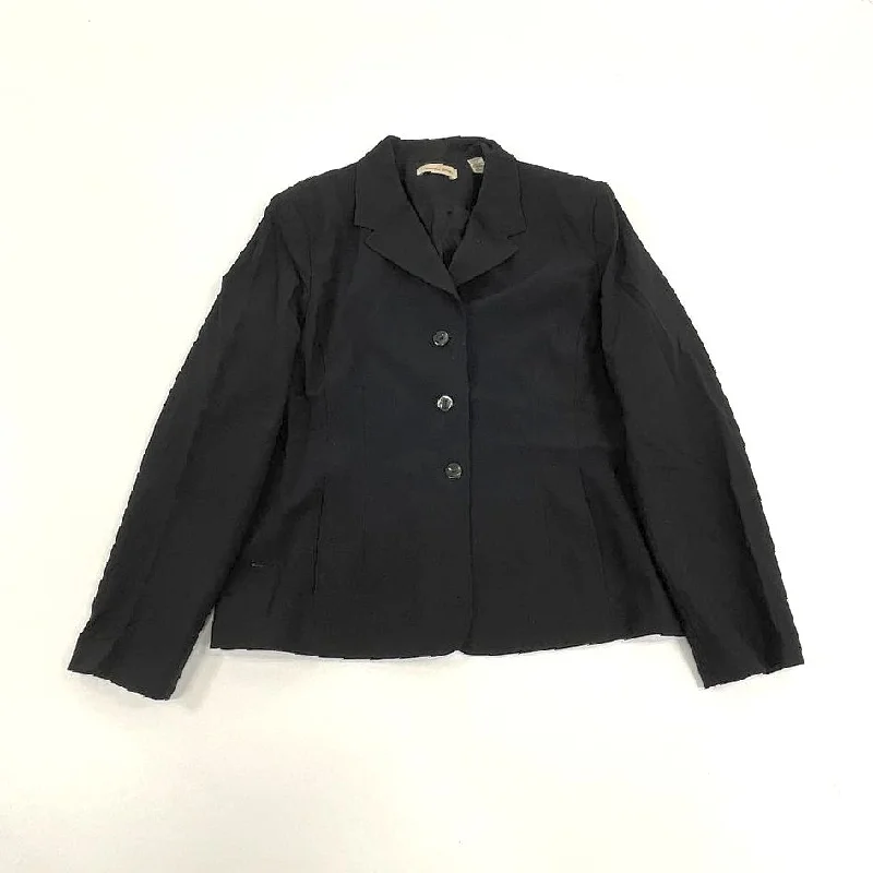 Women's Amanda Smith Black Basic Plain Blazer Jacket - Size 16 Milan Custom Blazer