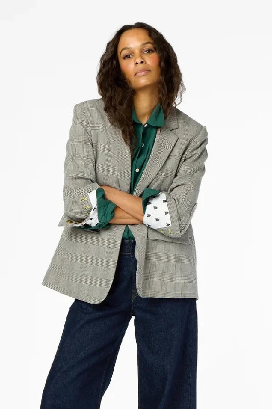 Kerri Rosenthal - Workday Plaid Blazer Women's Luxurious Jacket