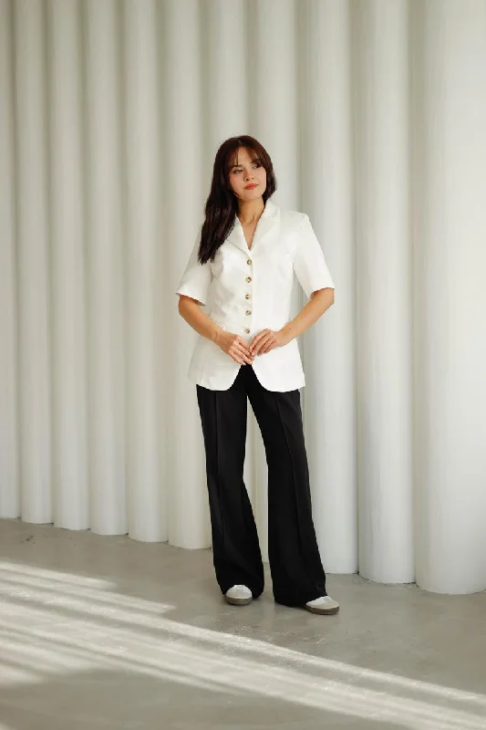 short sleeve blazer 1023 Women's Vintage Suit