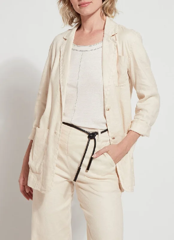 Brooke Linen Blazer Women's Radiation Jacket