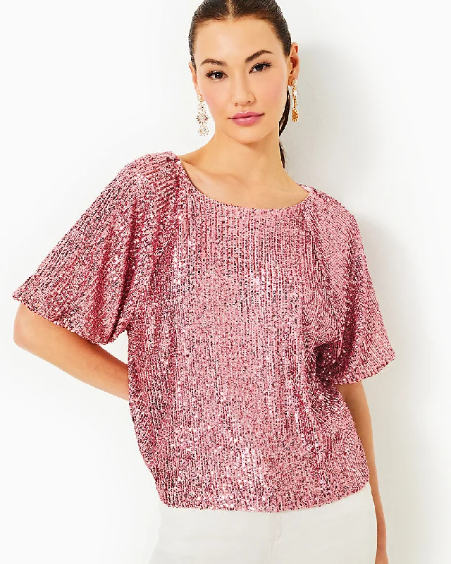 Cressida Knit Top Lightweight Knit Tee