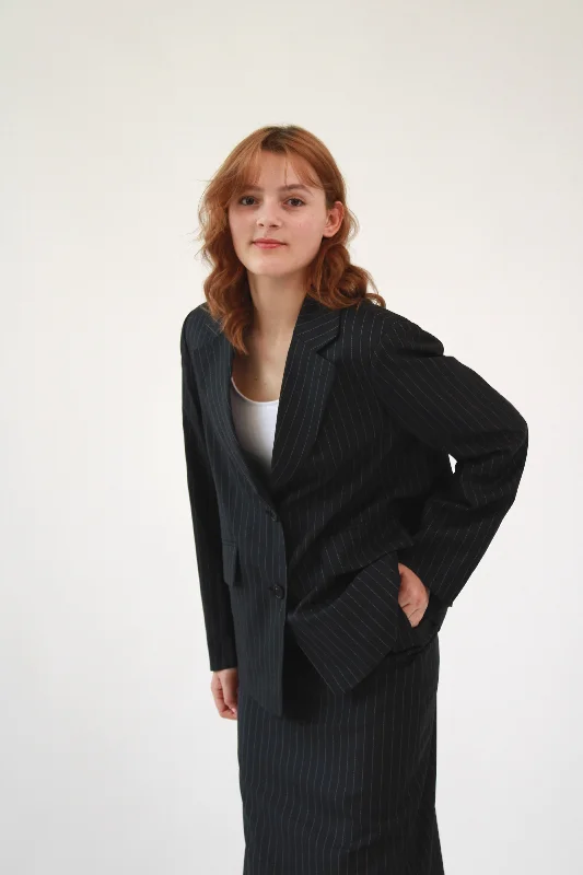 Ahkeke Signature Stripe Blazer Women's Fashion Blazer