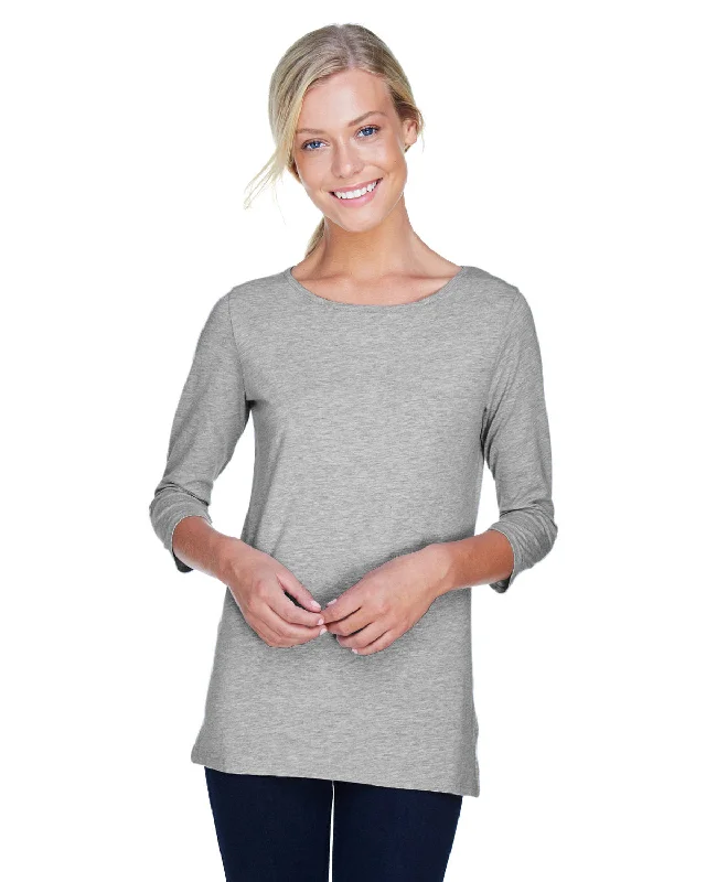 Devon & Jones DP192W Ladies' Perfect Fit Ballet Bracelet-Length Knit Top Recycled Knit Tee