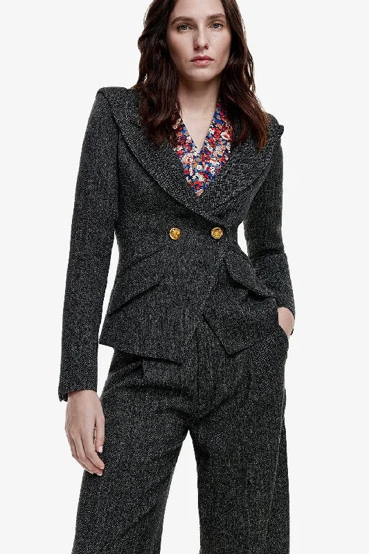 Smythe - Crossover Blazer - FA24008 Linen Women's Suit