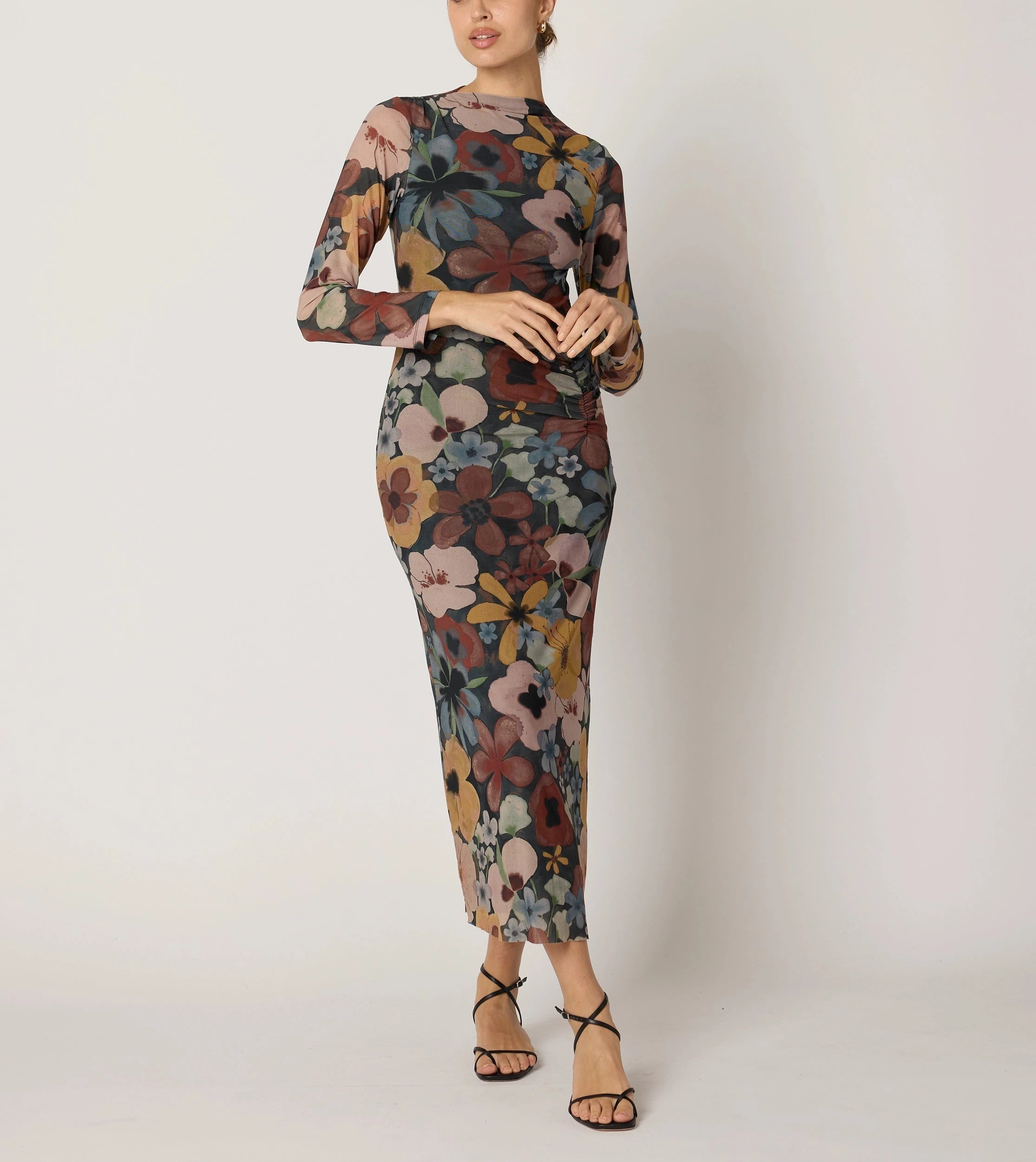 Katya Ankle Dress | Foraged Violets