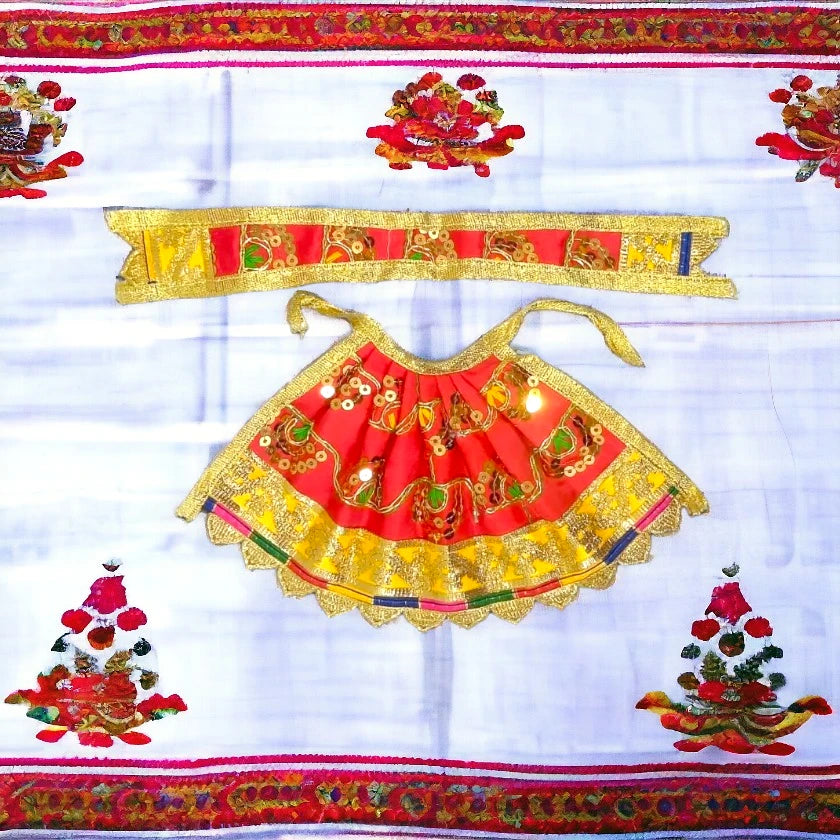 Handcrafted Khatu Shyam ji Poshak | Shyam Baba Vastra | Poshak | Khatu Shyam ji Dress