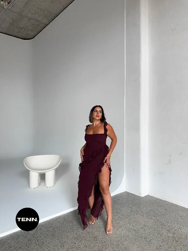Ariela Dress - Mulberry