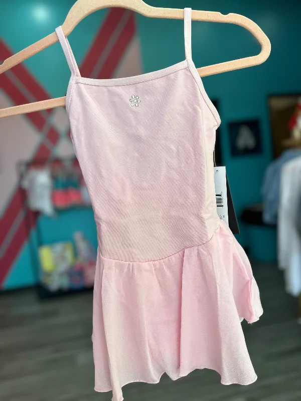 Cami Dress with Rhinestone Flower