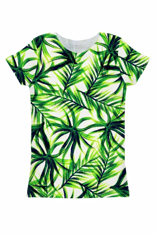 Island Life Zoe Green Floral Print Designer Eco Tee - Women Chenille Blend Fleece Blend Nylon Blend Chenille Blend Fleece Blend Nylon Blend Island Life Zoe Green Floral Print Designer Eco Tee - Women Chenille Blend Fleece Blend Nylon Blend Chenille Blend Fleece Blend Nylon Blend