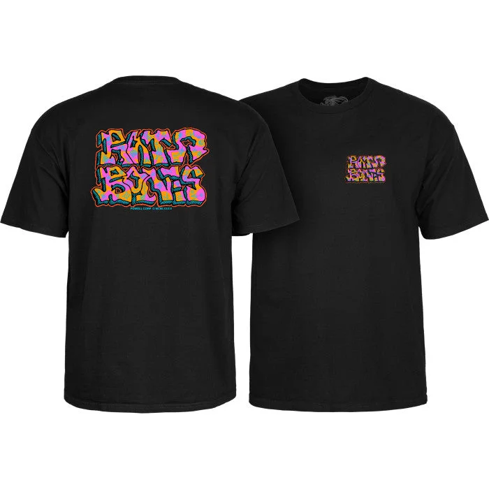 Powell Peralta Rat Bones Graffiti T-Shirt - Black Anti-Pilling Machine Wash Handmade Anti-Pilling Machine Wash Handmade Powell Peralta Rat Bones Graffiti T-Shirt - Black Anti-Pilling Machine Wash Handmade Anti-Pilling Machine Wash Handmade