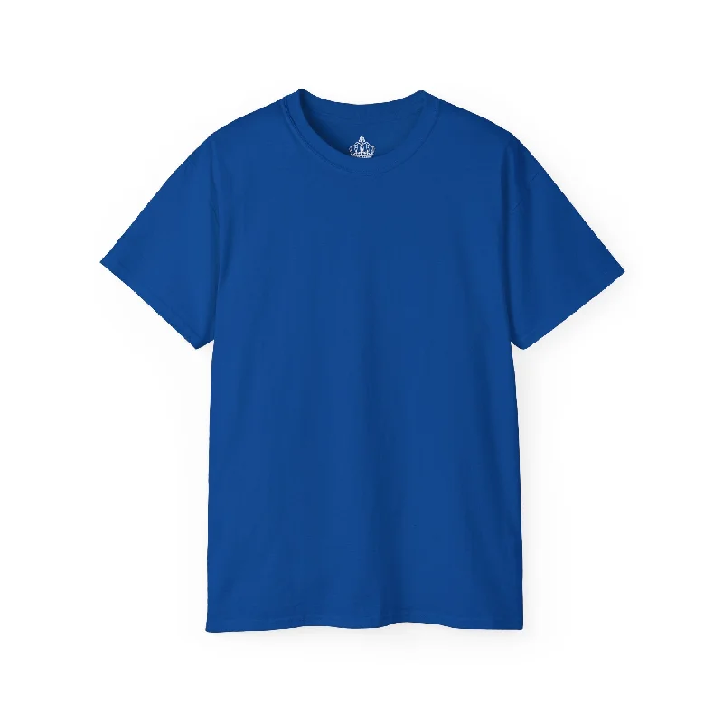 Royal Blue Unisex Ultra Cotton Tee Nylon Fabric Polyester Fabric Spandex Fabric Nylon Fabric Polyester Fabric Spandex Fabric