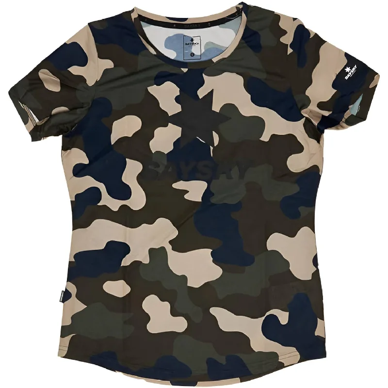Saysky WMNS Combat T-Shirt, Woodland Camo Oversized T-Shirt Spandex breathable Oversized T-Shirt Spandex breathable Saysky WMNS Combat T-Shirt, Woodland Camo Oversized T-Shirt Spandex breathable Oversized T-Shirt Spandex breathable