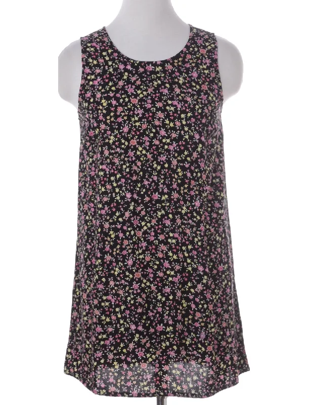 Label Floral Short Dress Tunics Floral girly Tunics Floral girly