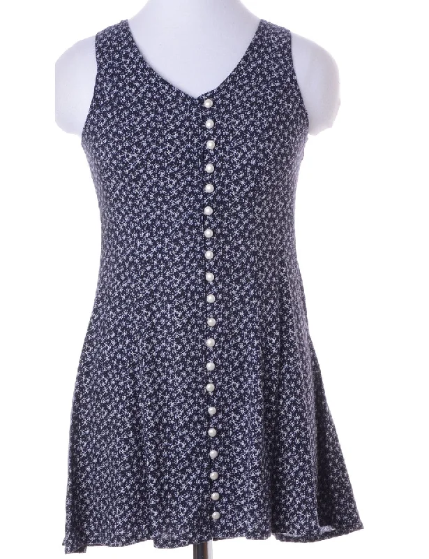 Label Floral Short Dress Tunics Short Trendy Tunics Short Trendy