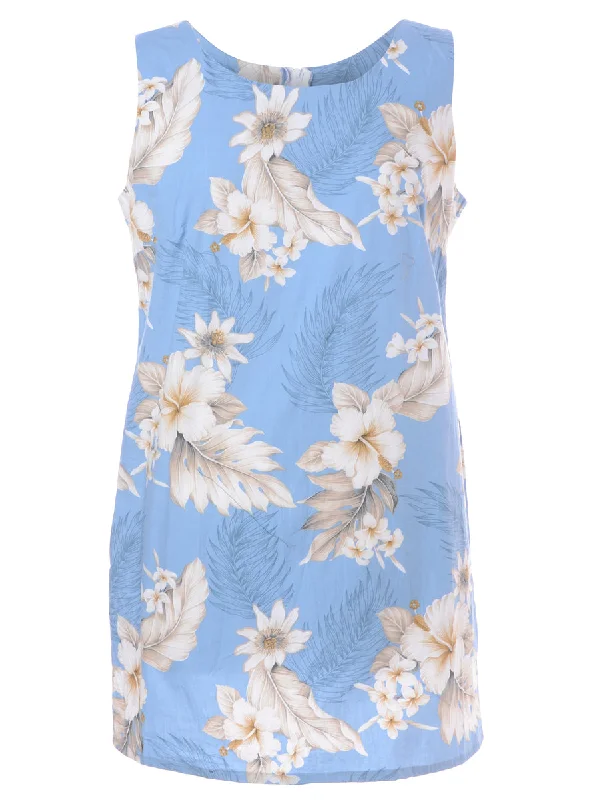 Label Floral Short Dress Tunics Formal black Tunics Formal black