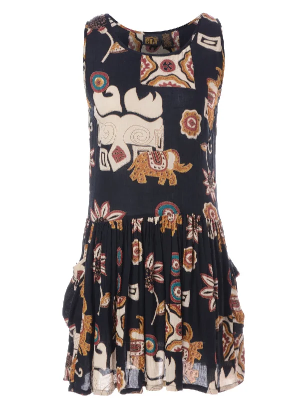Label Floral Short Dress Tunics Recommended stylist Tunics Recommended stylist