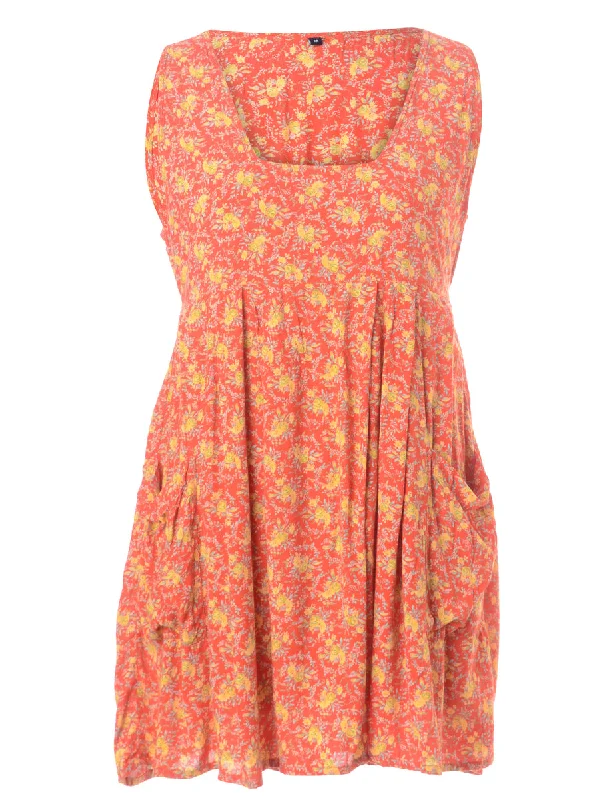 Label Floral Short Dress Tunics Polka dots Tunics Polka dots