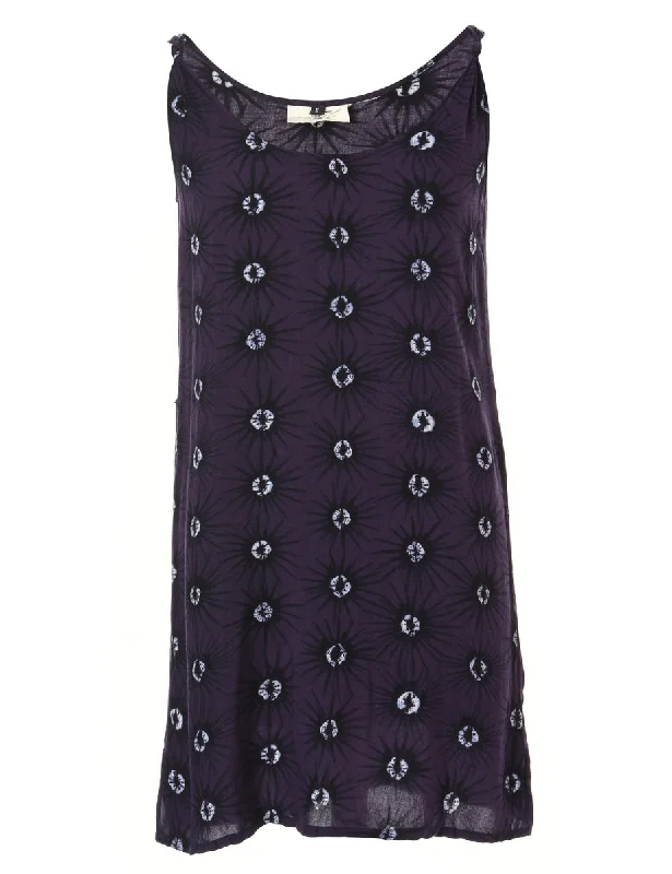 Label Floral Short Dress Shift Classic Vintage Shift Classic Vintage