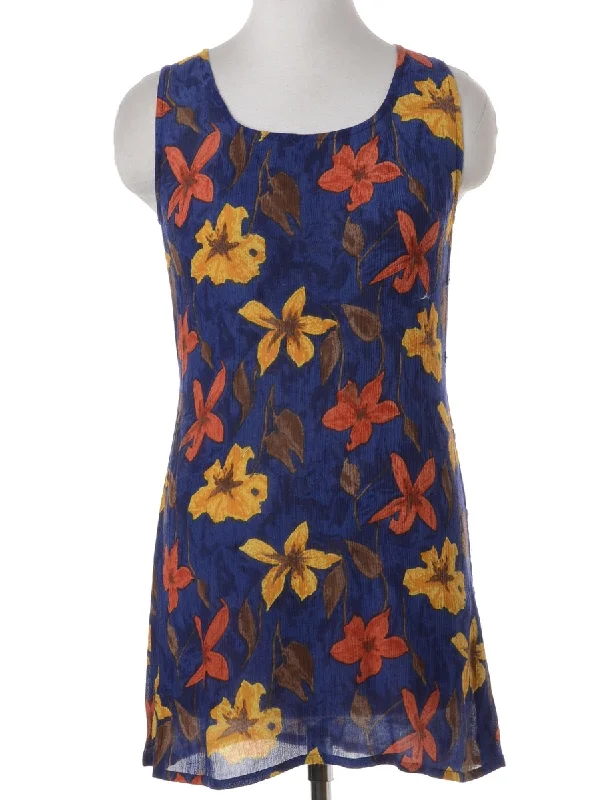 Label Floral Short Dress Tunics Bridal satin Tunics Bridal satin