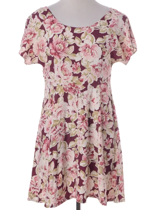 Label Floral Short Dress Tunics Bestseller popular Tunics Bestseller popular