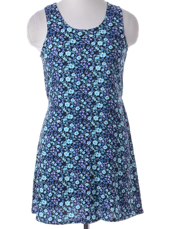 Label Floral Short Dress Tunics Cozy soft Tunics Cozy soft