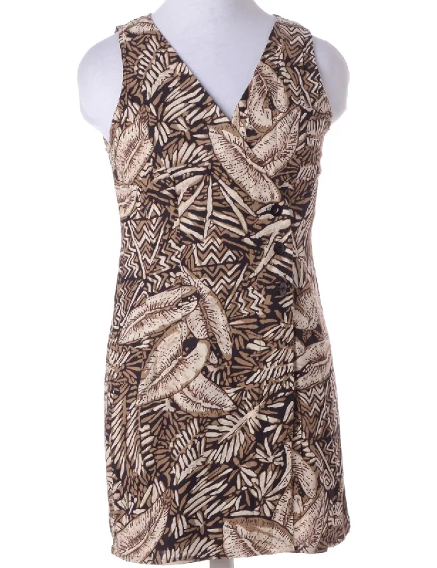 Label Foliage Short Dress Tunics Fall fleece Tunics Fall fleece